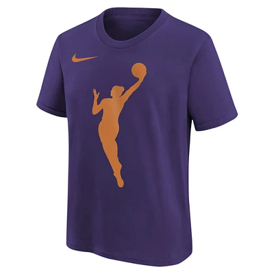 T-shirt Nike violet avec logo WNBA pour jeunes