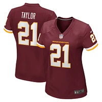 Maillot de match joueur retraité l'équipe football Nike Sean Taylor bordeaux Washington pour hommes