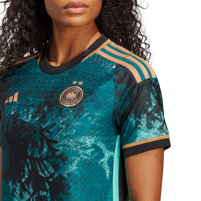 Germany Women's National Team adidas Women's 2023 Away Replica Jersey - Teal