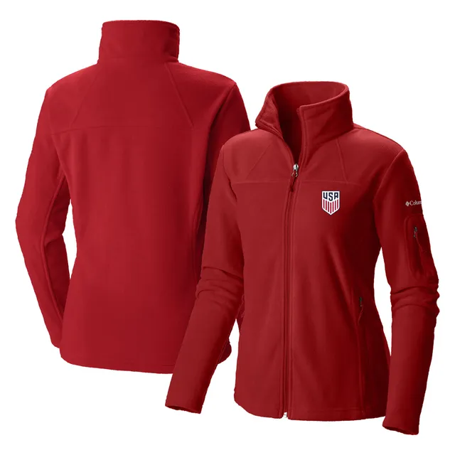 Women's Columbia Red Louisville Cardinals Give & Go Full-Zip Jacket