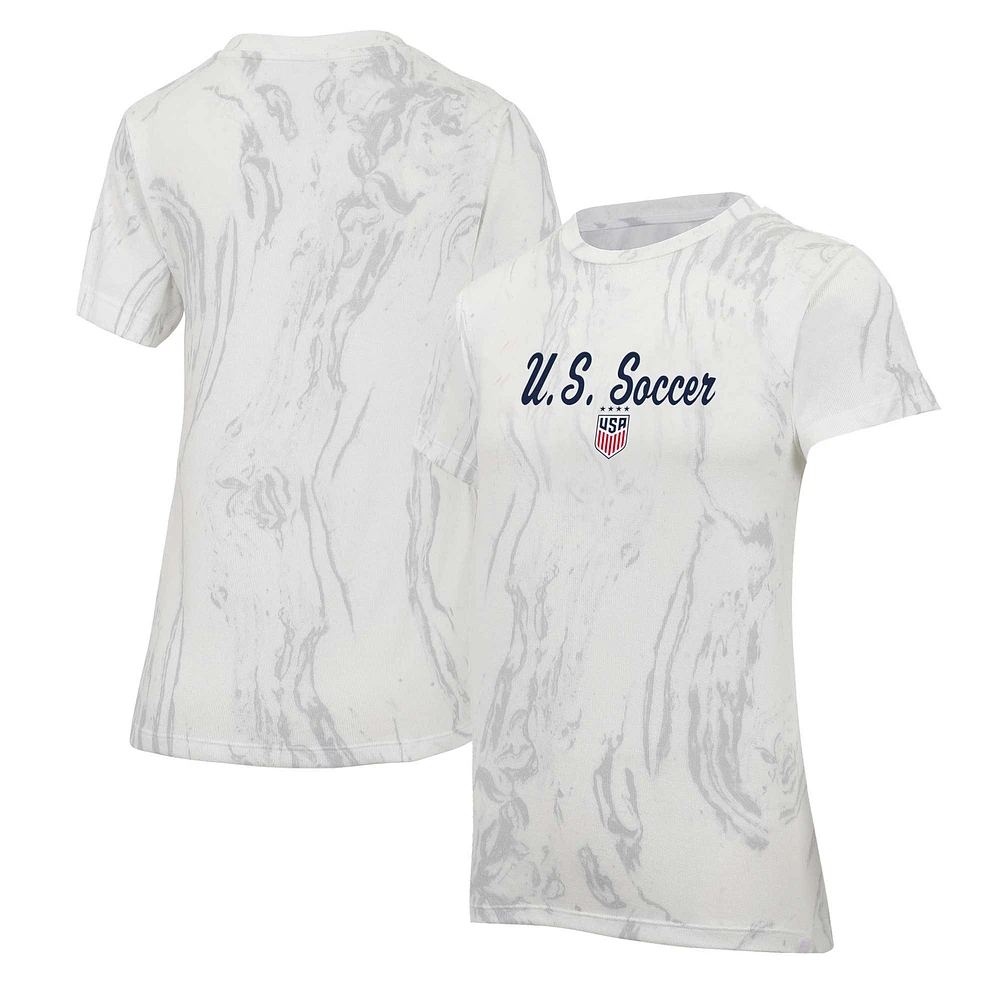 Women's Concepts Sport Cream USWNT Quartz T-Shirt