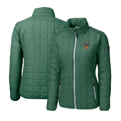 Arnold Palmer Invitational Cutter & Buck Women's Rainier PrimaLoft Eco Insulated Full-Zip Puffer Jacket
