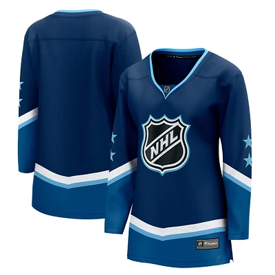 Women's Fanatics Blue 2022 NHL All-Star Game Western Conference Breakaway Jersey