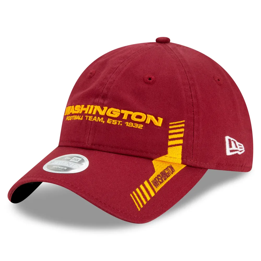 Men's New Era Burgundy Washington Football Team Primary Logo