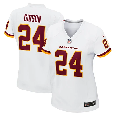 Maillot Nike Antonio Gibson pour femme, blanc, match de l'équipe football Washington