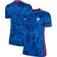 Women's Nike Blue France National Team 2022/23 Home Replica Blank Jersey