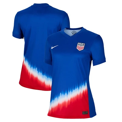 Maillot Nike bleu USMNT 2024 extérieur réplique pour femme