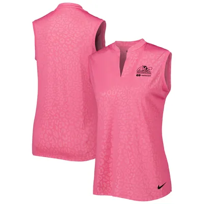 Polo sans manches Nike 2023 Arnold Palmer Invitational Victory Performance pour femme, rose