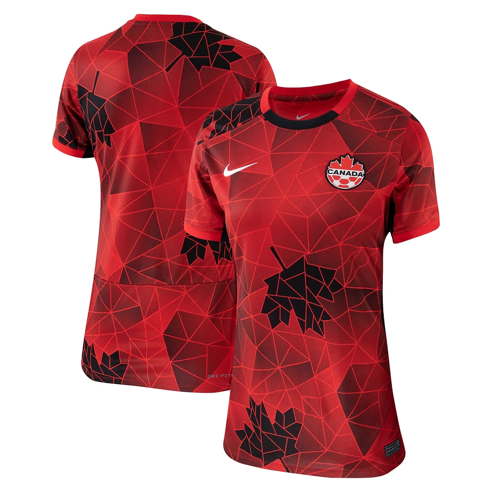 Women's Nike Red Canada National Team 2023 Home Replica Jersey