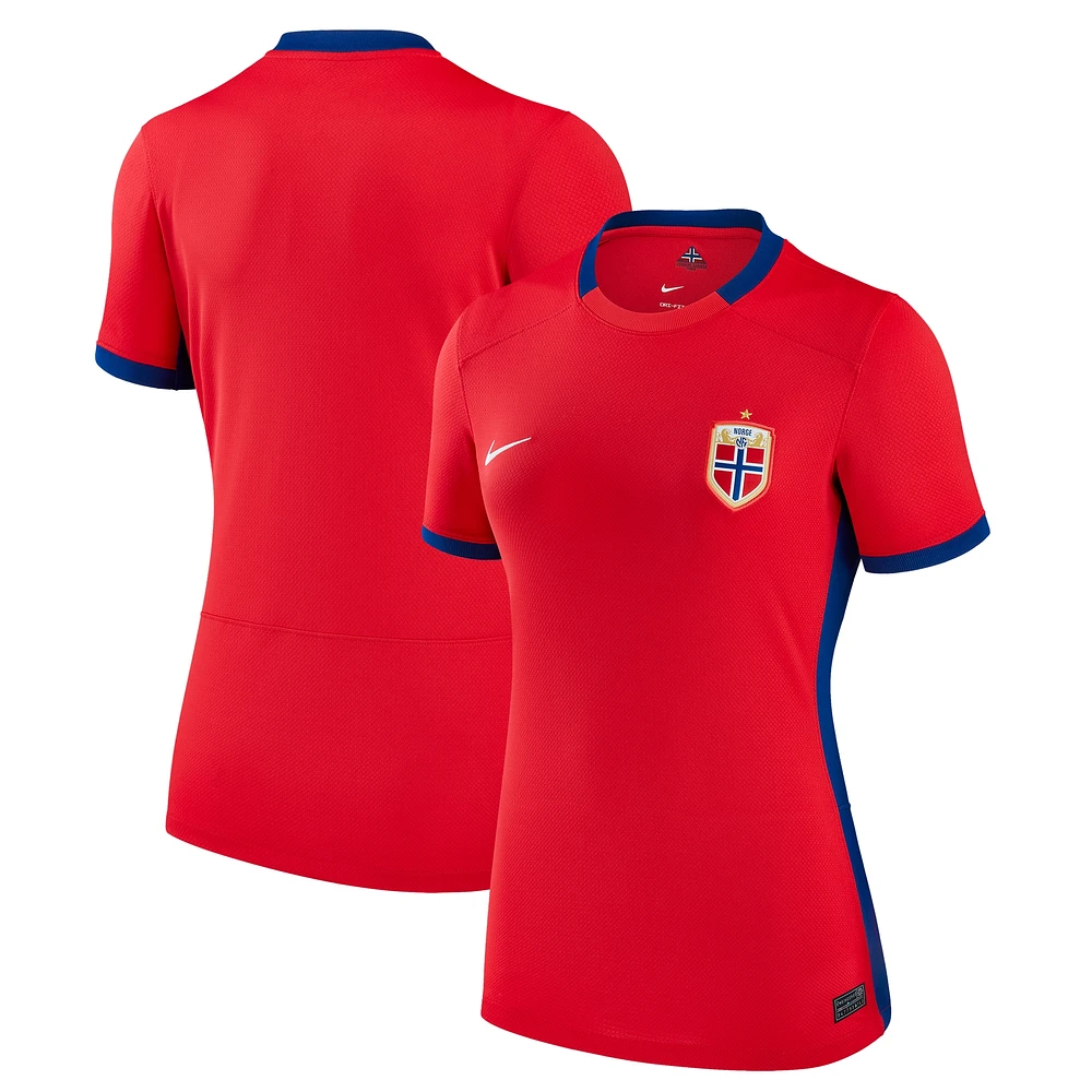 Maillot Nike Norvège 2023 Home Stadium Replica Femme Rouge