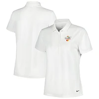 Polo de performance Nike Arnold Palmer Invitational Victory pour femme blanc