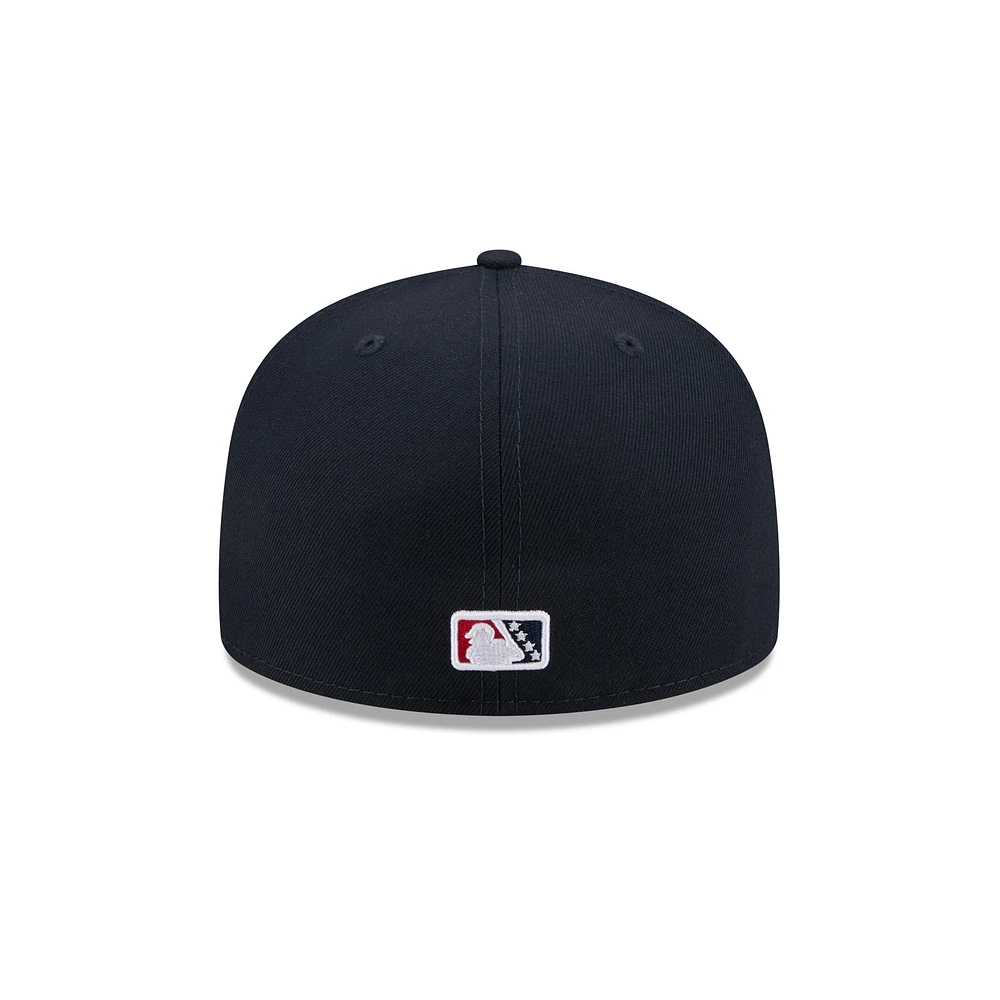 Casquette ajustée 59FIFTY bleu marine Worcester Red Sox Theme Nights de New Era pour homme