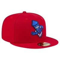 Men's New Era Red Worcester Sox Copa de la Diversión 59FIFTY Fitted Hat