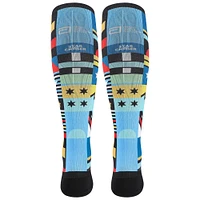 Chaussettes de compression unisexes noires BOCO Gear World Marathon Majors Star Chaser
