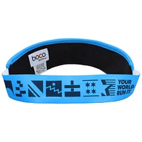Unisex BOCO Gear  Blue World Marathon Majors 360 Visor Adjustable Hat