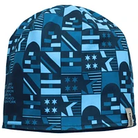 Unisex Blue/Navy Abbott World Marathon Majors Performance Microfleece Reversible Beanie