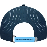 Unisex Navy World Marathon Majors Running Trucker Adjustable Hat