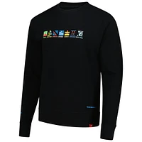Unisex Sportiqe Black Abbott World Marathon Majors Biltmore French Terry Crewneck Sweatshirt