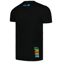Unisex Sportiqe Black Abbott World Marathon Majors Bingham Tri-Blend T-Shirt