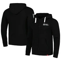 Unisex Sportiqe Black Abbott World Marathon Majors Heywood Raglan Full-Zip Hoodie