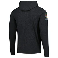 Unisex Sportiqe Black Abbott World Marathon Majors Rowan 7 City Tri-Blend Pullover Hoodie