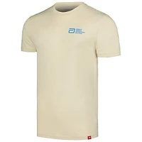 T-shirt unisexe Sportiqe crème Abbott World Marathon Majors Tri-Blend