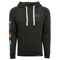 Unisex Sportiqe Heather Black Abbott World Marathon Majors Olsen Pullover Hoodie