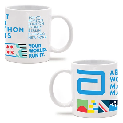 Tasse WinCraft World Marathon Majors 7 Cities 325 ml (11 oz)