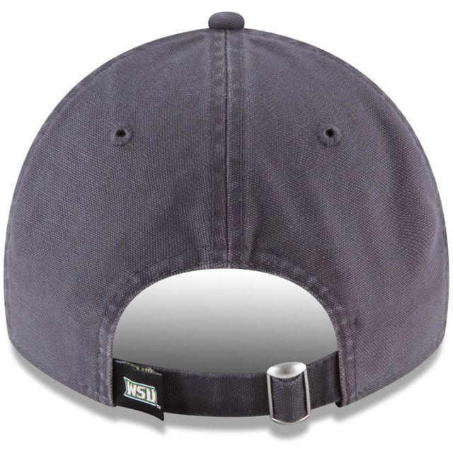 Casquette réglable grise Wright State Raiders Core 9TWENTY New Era pour homme