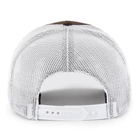 Men's '47 Brown Wyoming Cowboys Mesh Hitch Trucker Adjustable Hat