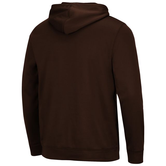 Sweat à capuche Colosseum Brown Wyoming Cowboys Lantern pour homme