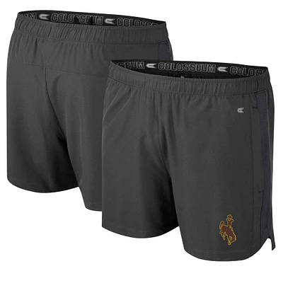 Men's Colosseum Charcoal Wyoming Cowboys Langmore Shorts