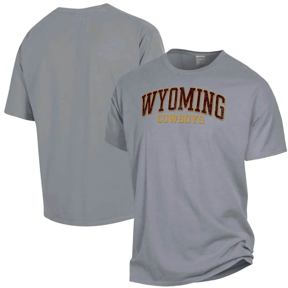 Lids Wyoming Cowboys ComfortWash Garment Dyed T-Shirt