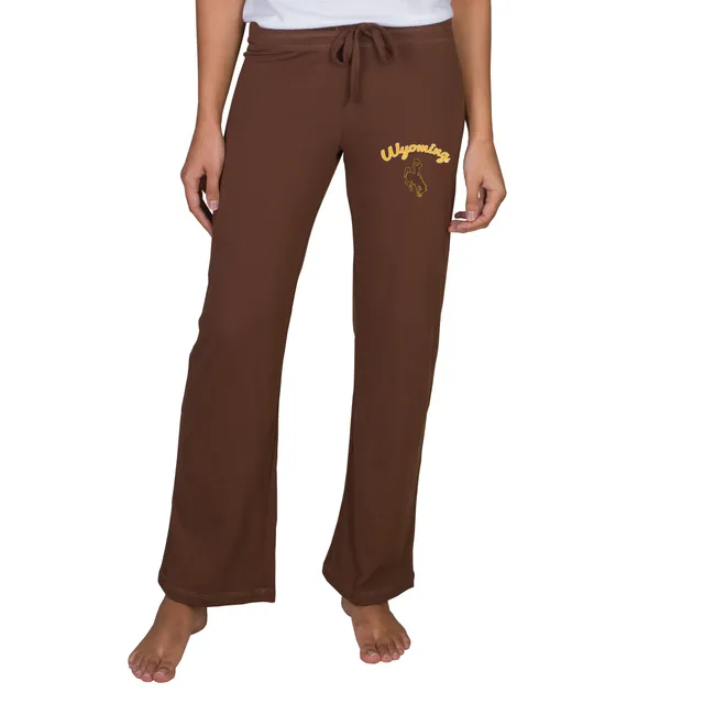 Women's Concepts Sport Brown Cleveland Browns Breakthrough Knit Pants Size: Medium