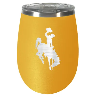 Wyoming Cowboys 12oz. Team Colored Wine Tumbler