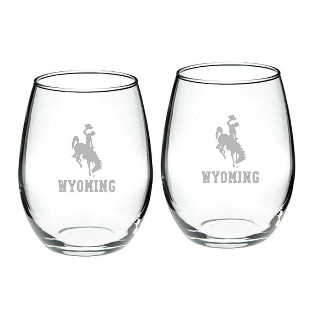 Peanuts 2-Piece Stemless Wine Glass Set