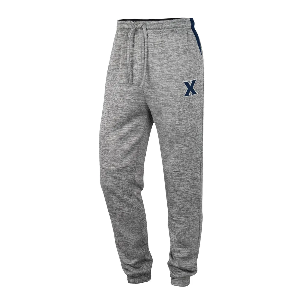 Pantalon de survêtement pour hommes Colosseum Grey Xavier Musketeers Des mondes à conquérir