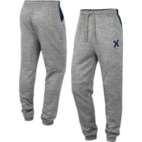 Pantalon de survêtement pour hommes Colosseum Grey Xavier Musketeers Des mondes à conquérir