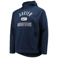 Men's Nike Navy Xavier Musketeers Spotlight Raglan Pullover Hoodie