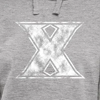 Women's Ash Xavier Musketeers Classic Primary Pullover Hoodie