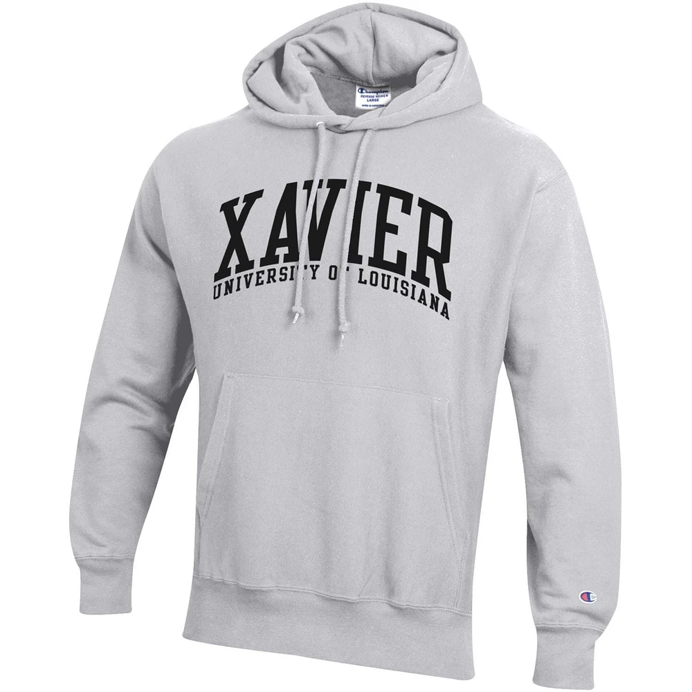 Men's Champion Gray XULA Gold Tall Arch Pullover Hoodie