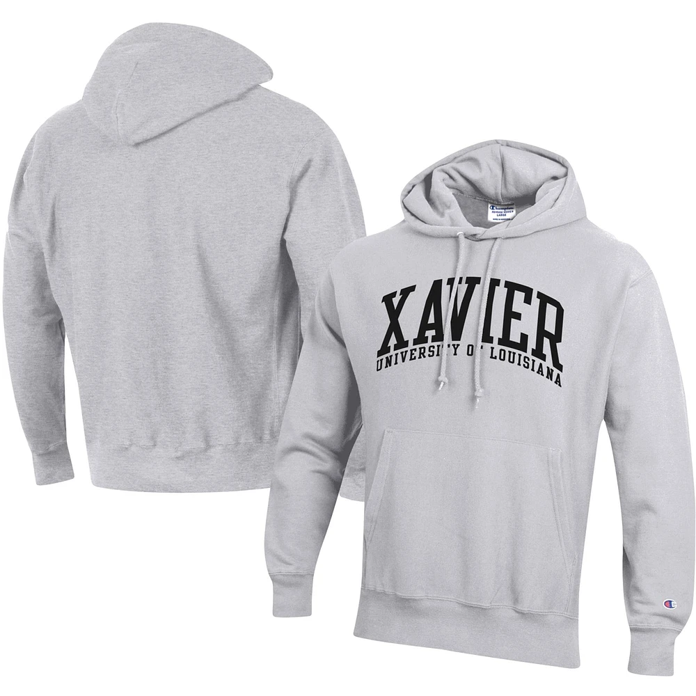 Men's Champion Gray XULA Gold Tall Arch Pullover Hoodie