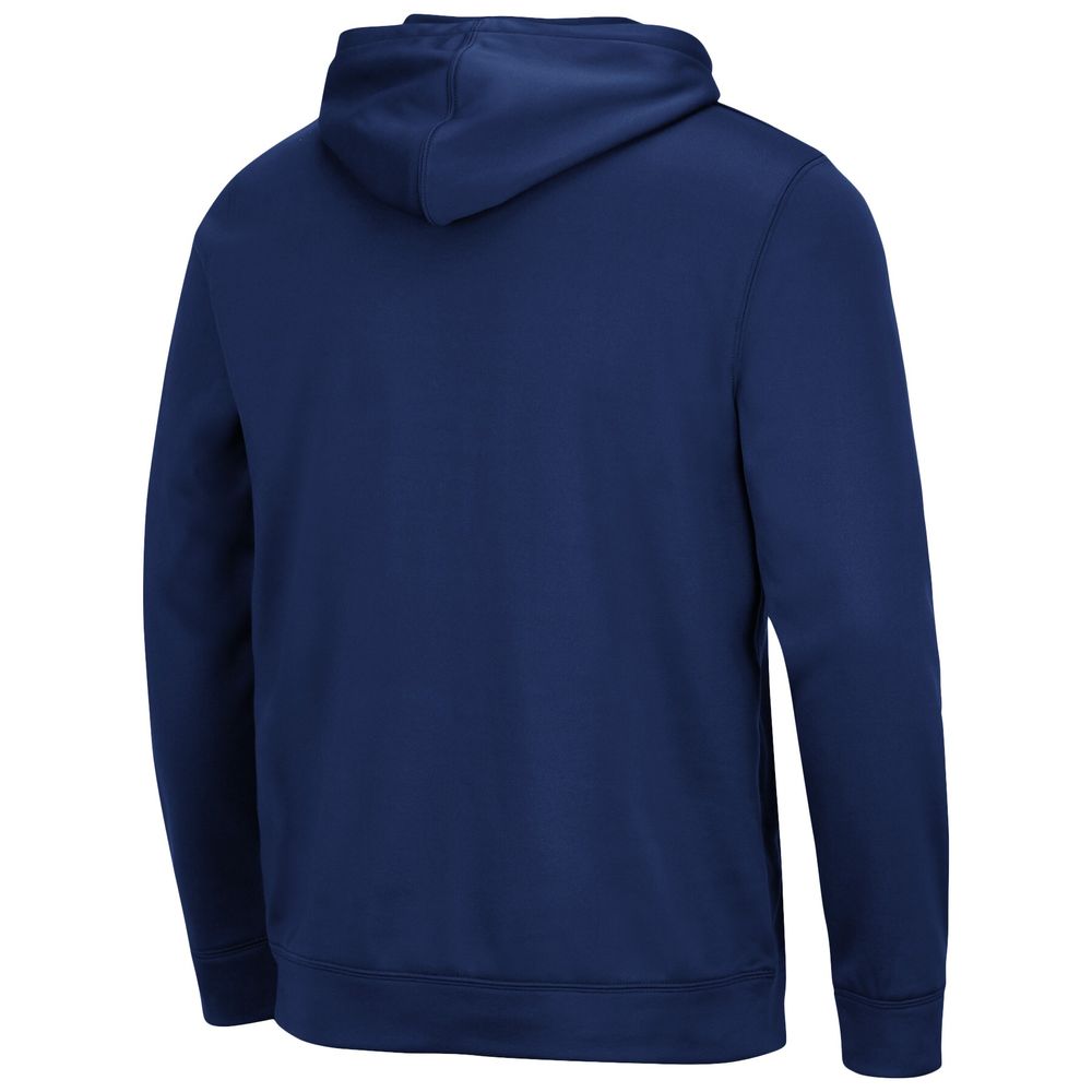 Men's Colosseum Navy Yale Bulldogs Lantern Pullover Hoodie