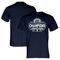 Unisex Blue 84 Navy Yale Bulldogs 2025 Ivy League Men's Basketball Conference Tournament Champions T-Shirt