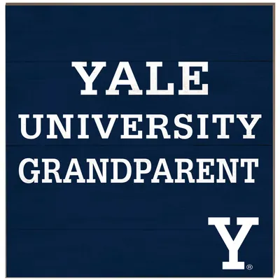 Yale Bulldogs 10'' x 10'' Grandparent Plaque