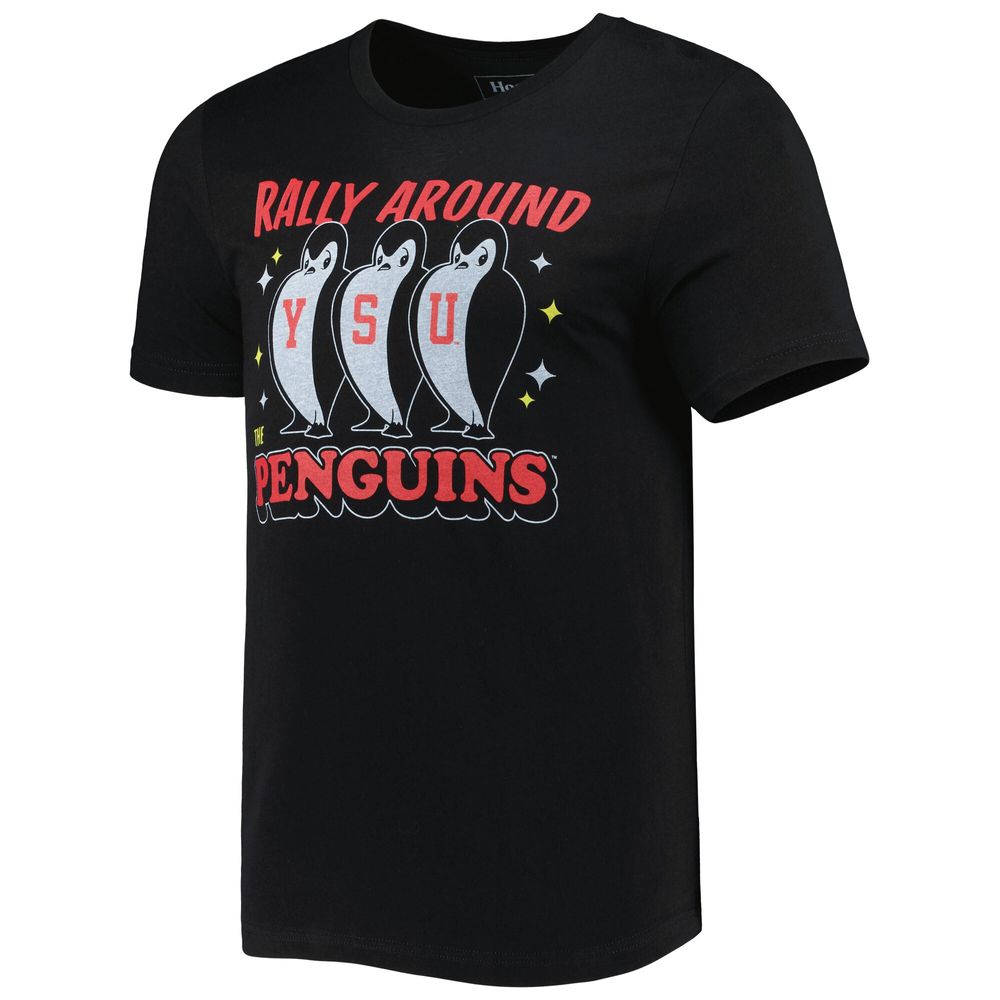 Men's Homefield Black Youngstown State Penguins Rally Around the Hometown T-Shirt