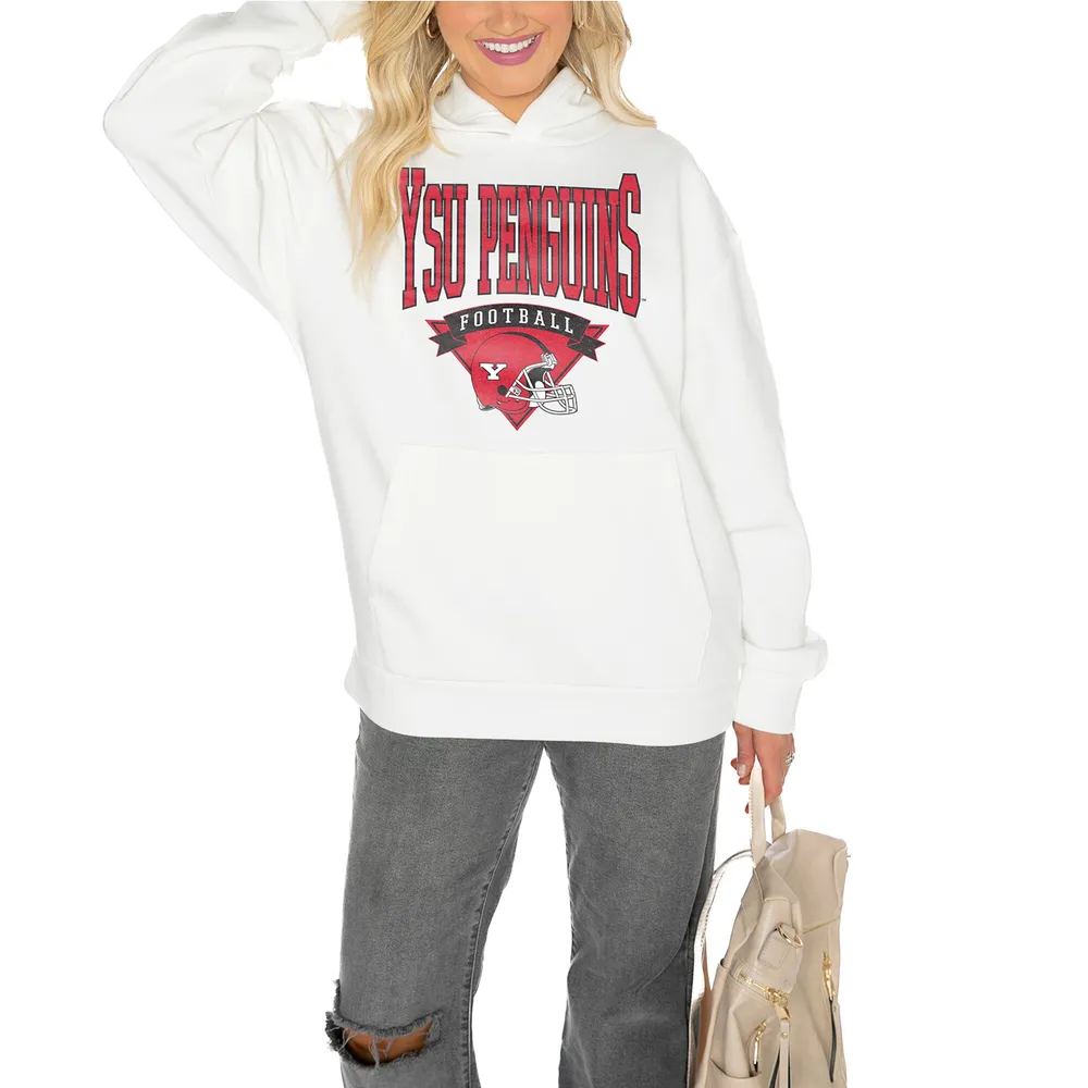 Women's Gameday Couture White Penn State Nittany Lions It's A Vibe Dolman  Pullover Sweatshirt
