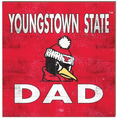 Youngstown State Penguins 10'' x 10'' Dad Plaque