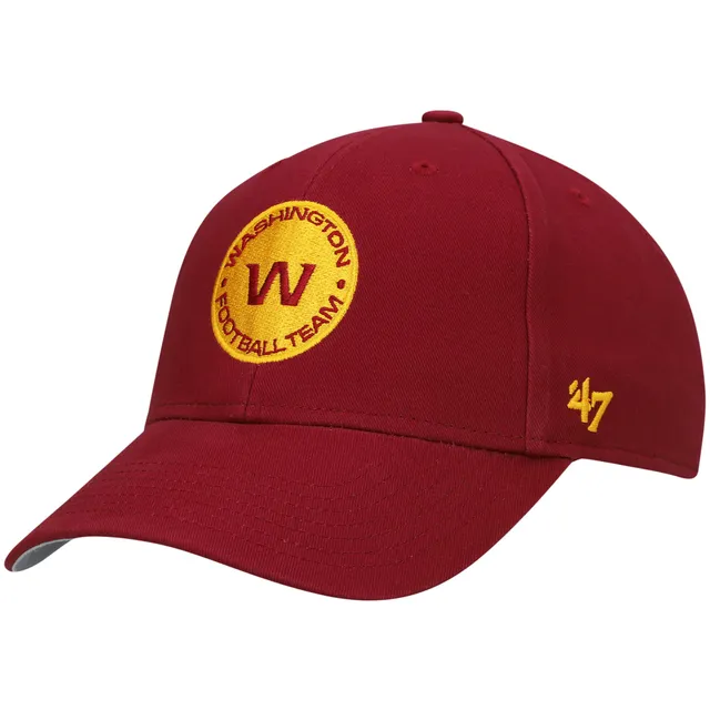 Lids Washington Football Team '47 Youth Team Basic MVP Adjustable Hat -  Burgundy