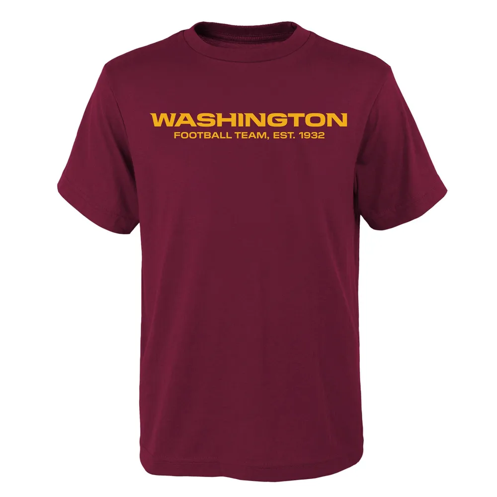 Lids Washington Football Team Youth Logo T-Shirt - Burgundy